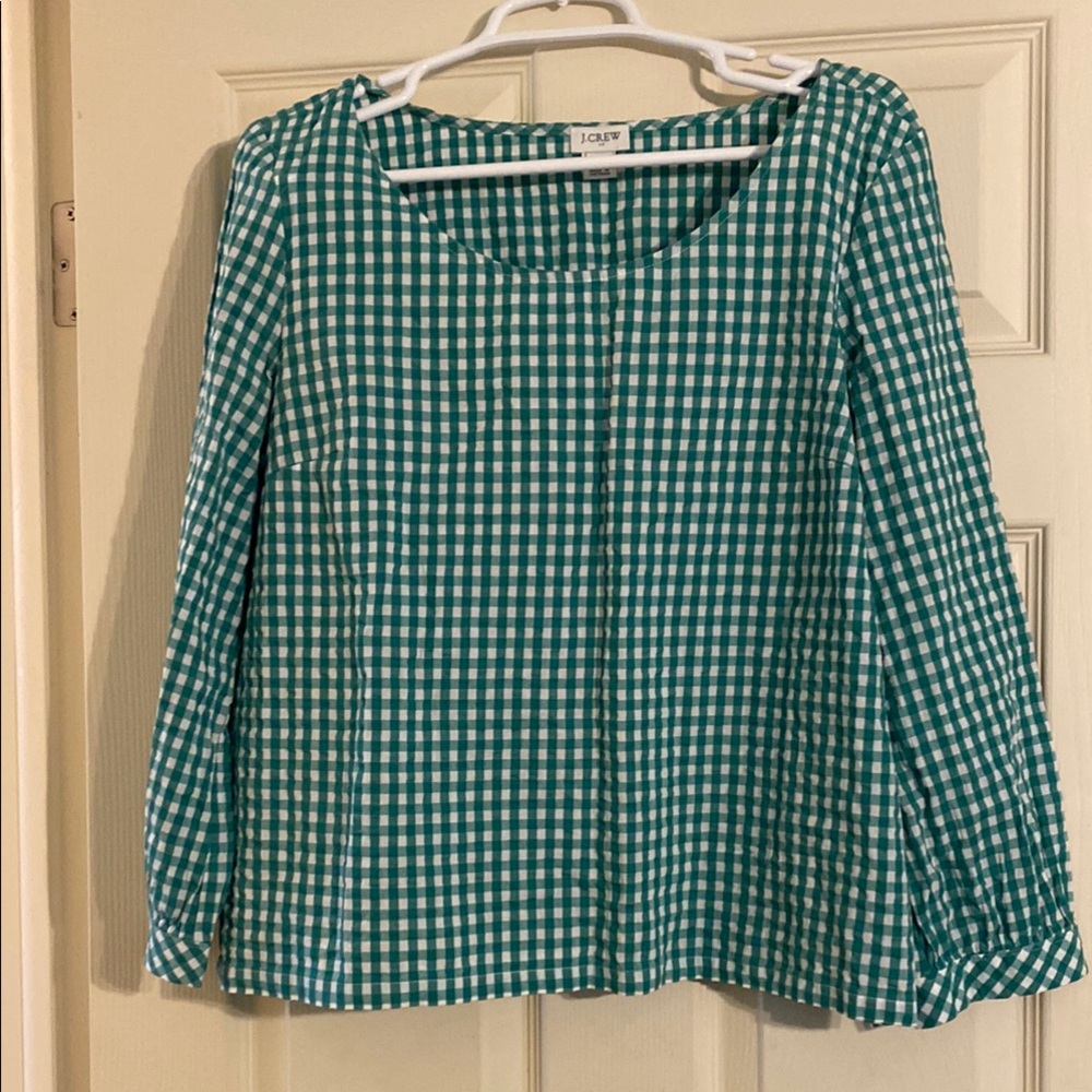 Gingham blouse